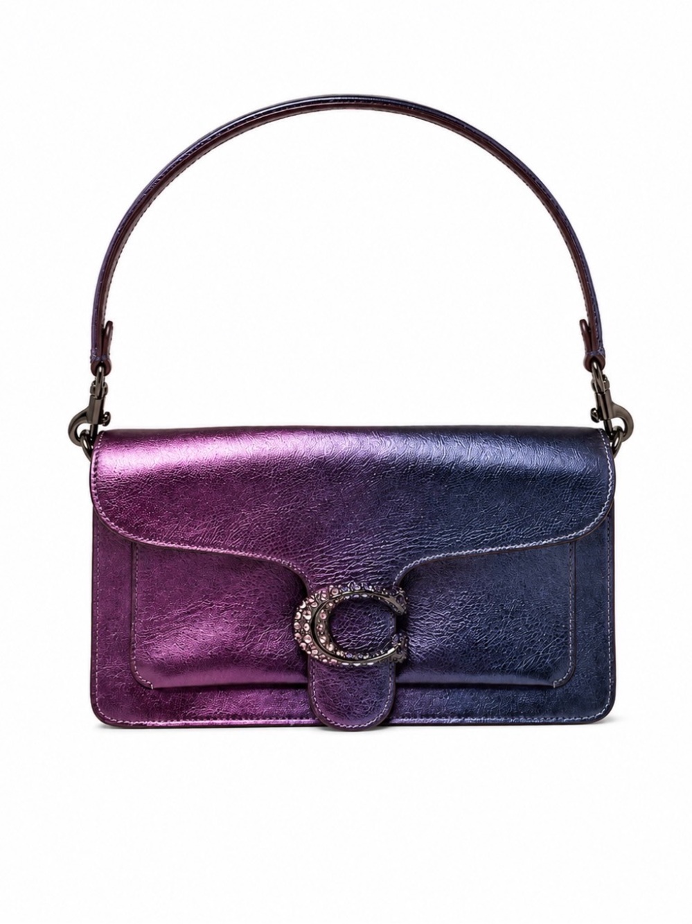 ◇ Coach Tabby 18 ◇ Metallic Ombré ◇ Rare ◇ Discontinued ◇ - Picture 2 of 10